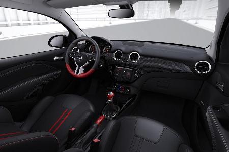 Opel Adam, Innenraum, Cockpit
