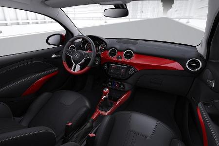 Opel Adam, Innenraum, Cockpit