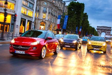 Opel Adam, Innenraum, Cockpit