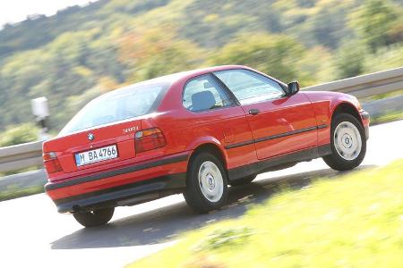 BMW 316i, Heckansicht