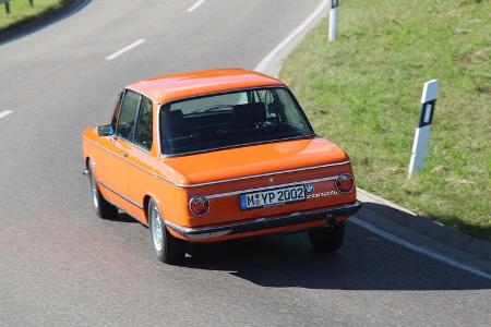 BMW 2002, Heckansicht