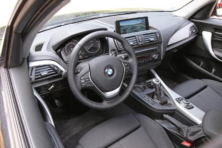 BMW 114i, Cockpit, Lenkrad