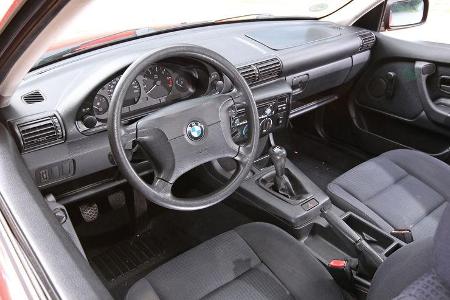 BMW 316i, Cockpit, Lenkrad