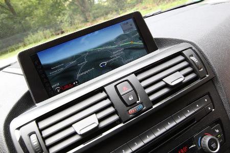 BMW 114i, Mittelkonsole, Bildschirm