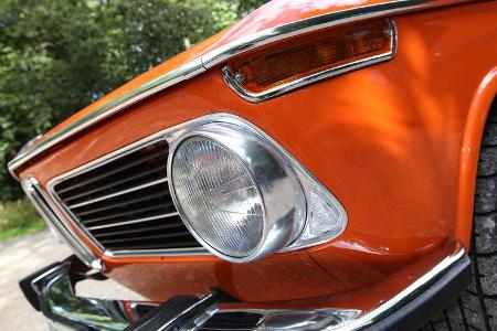 BMW 2002, Kühlergrill, Frontscheinwerfer