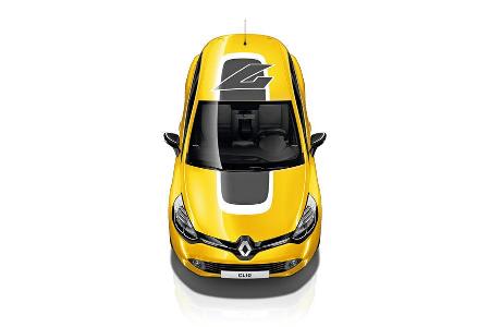 Renault Clio, Aufkleber