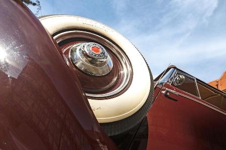 Packard 120 Convertible, Ersatzrad