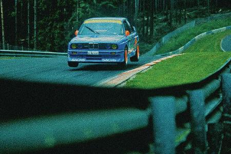 BMW M3, E30, DTM, Sprung, Nürburgring, Nordschleife