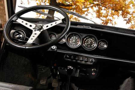 Innocenti Mini Cooper 1300 Export, Cockpit, Felge