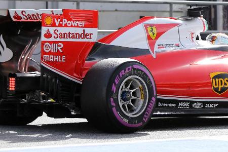 Sebastian Vettel - Ferrari - Pirelli-Ultrasoft - Barcelona-Test - 2016 Sebastian Vettel - Ferrari - Pirelli-Ultrasoft - Barcelona-Test - 2016