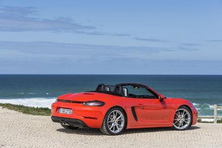 Porsche 718 Boxster (2016), Fahrbericht, Exterieur