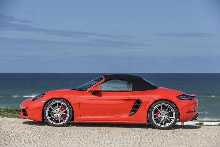 Porsche 718 Boxster (2016), Fahrbericht, Exterieur