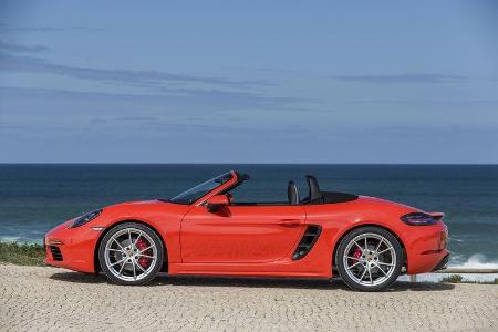 Porsche 718 Boxster (2016), Fahrbericht, Exterieur