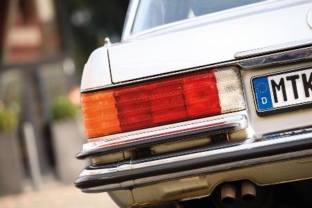 Mercedes-Benz 280 SE, Heck