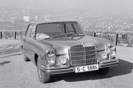 Mercedes300 SEL, Frontansicht