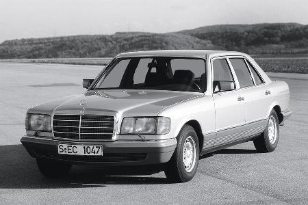 Mercedes 380 SE, Frontansicht