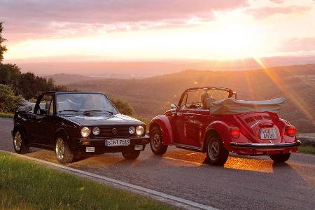 VW Golf I Cabriolet, VW Kfer, Seitenansicht