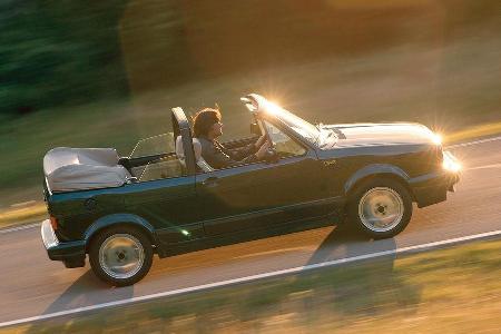 VW Golf I Cabriolet, Seitenansicht