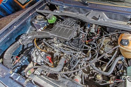 VW Golf I Cabriolet, Motor