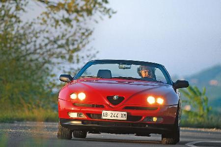 Alfa Romeo Spider, Frontansicht Alfa Romeo Spider, Frontansicht
