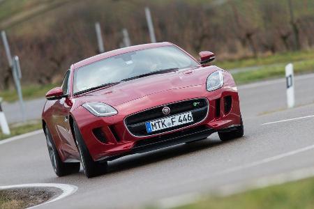 Jaguar F-Type, Frontansicht