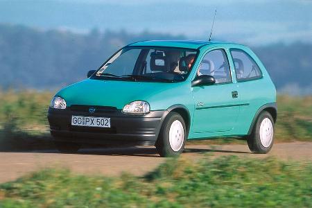 Opel Corsa, Seitenansicht