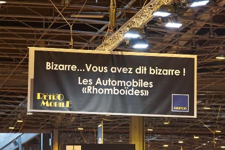 Retromobile Paris, Rhomboids-Ausstellung