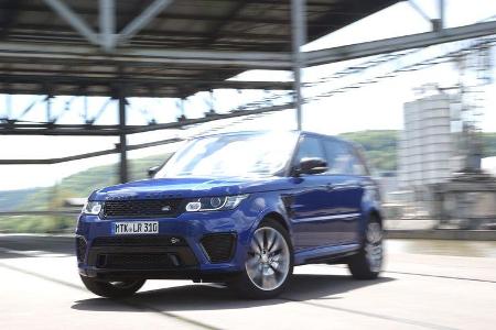 Range Rover Sport SVR, Frontansicht