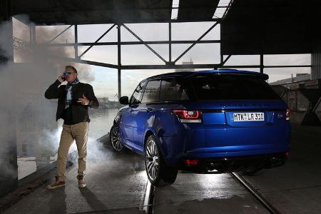 Range Rover Sport SVR, Heckansicht