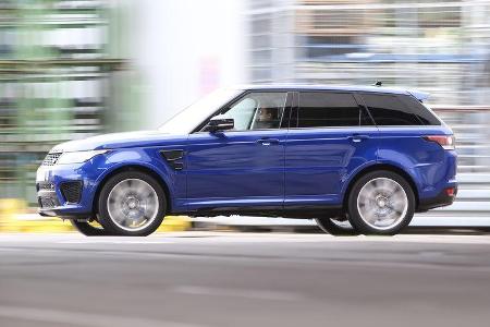 Range Rover Sport SVR, Seitenansicht