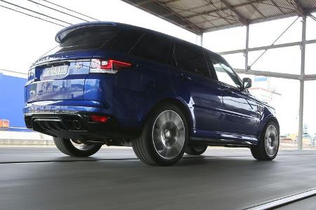 Range Rover Sport SVR, Heckansicht