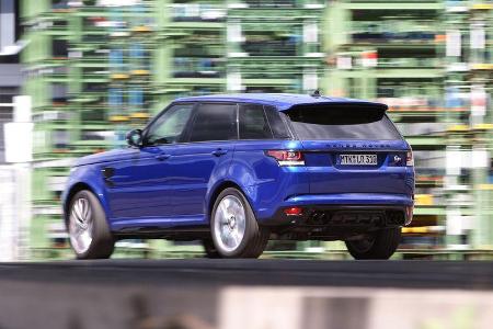 Range Rover Sport SVR, Heckansicht