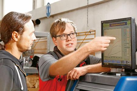 Leistungsprfstnde, Test, Technik, Impression