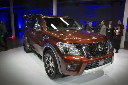 Nissan Armada Chicago Autoshow Weltpremiere 2016