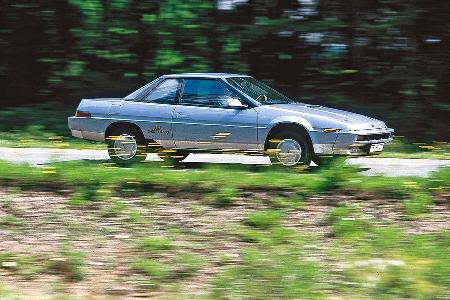 Subaru XT Turbo, Seitenansicht