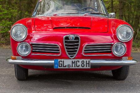 Alfa Romeo 2600 Spider, Frontansicht