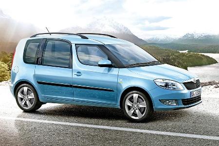 Skoda Roomster, Seitenansicht