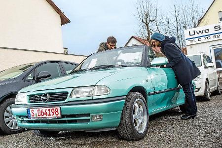Opel Astra Cabrio 1.6i Bertone Edition, Frontansicht