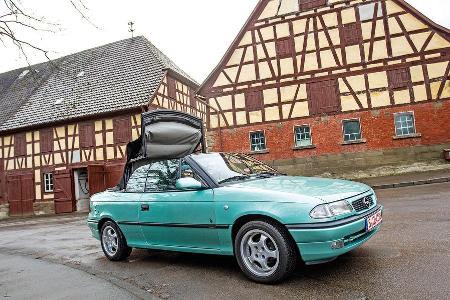 Opel Astra Cabrio 1.6i Bertone Edition, Seitenansicht