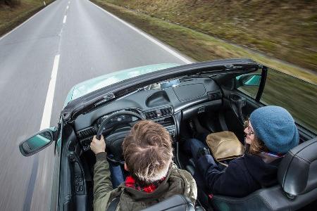 Opel Astra Cabrio 1.6i Bertone Edition, Cockpit, Fahrersicht