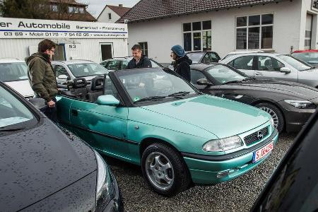 Opel Astra Cabrio 1.6i Bertone Edition, Seitenansicht