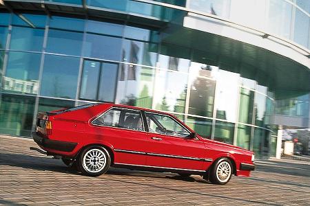 Audi Coup, Seitenansicht