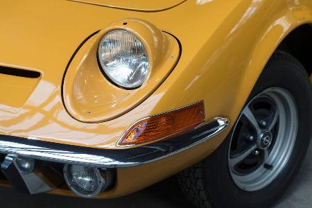Opel GT 1900, Frontscheinwerfer