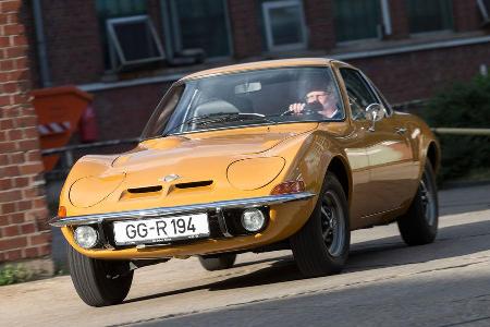 Opel GT 1900, Frontansicht