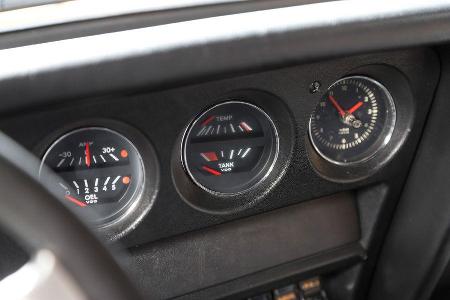 Opel GT 1900, Rundinstrumente