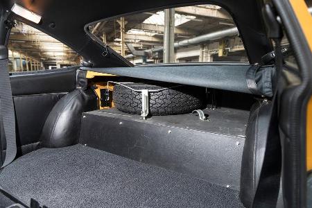 Opel GT 1900, Ersatzrad