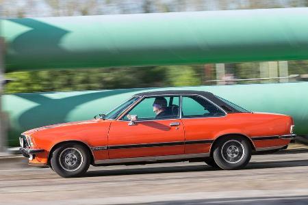 Opel Commodore GS/E, Seitenansicht
