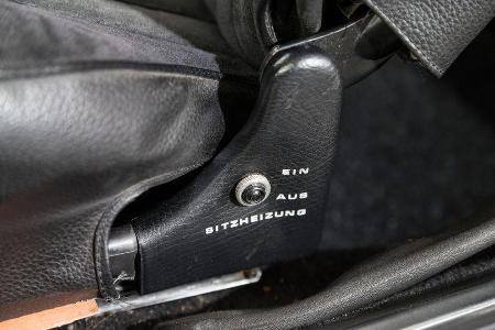 Opel Commodore GS/E, Sitzverstellung