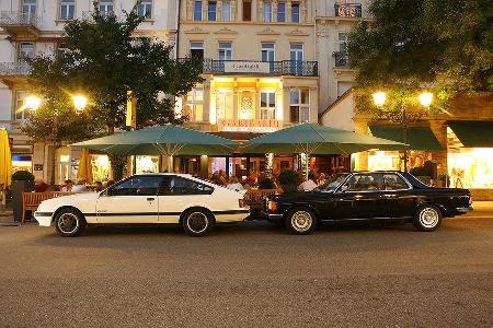 Opel Monza GSE und Mercedes-Benz 280 CE