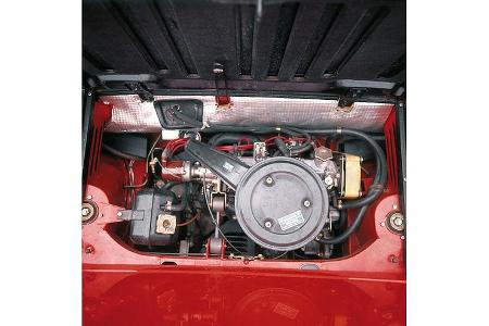 Fiat X 1/9, Motor